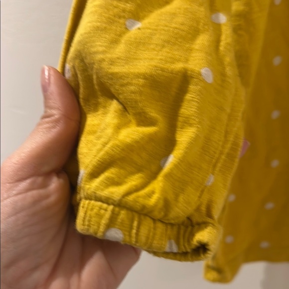 GAP Kids Yellow Polka Dot Shirt - Picture 4 of 6